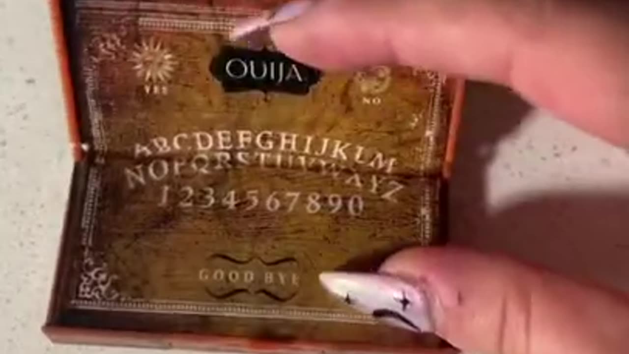 The Worlds Smallest Ouija Board! 😱👻 #haunteddoll #ouijaboard #paranormal