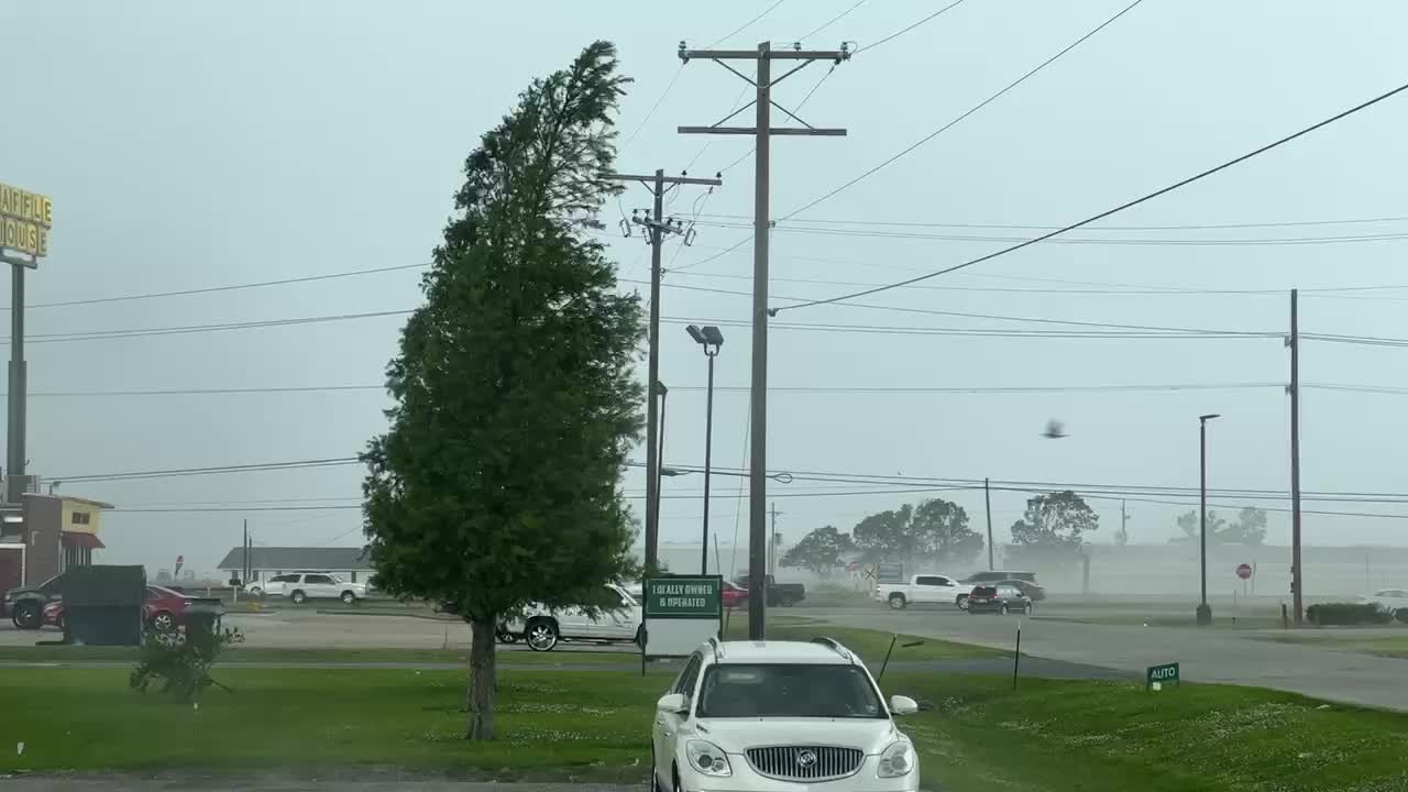 BAD WEATHER BRUSLY LOUISIANA USA