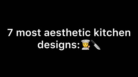 You want to make your kitchen look aesthetic?🔪🧑‍🍳