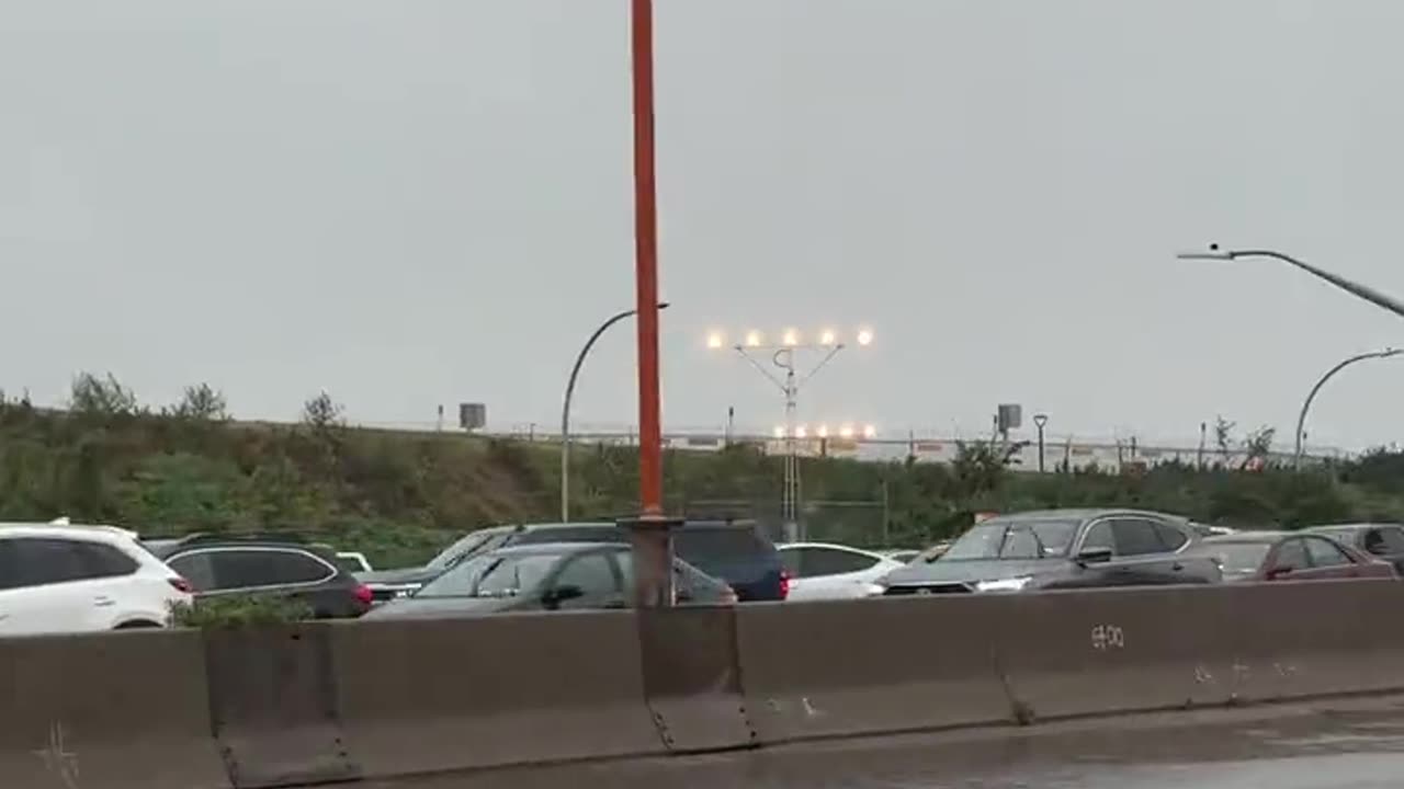 Terminal A at LaGuardia Airport in NYC shuts down due to major flooding.