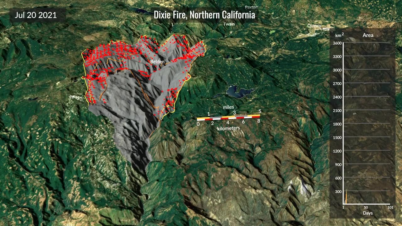 NASA’s New Scientific Breakdown of Dramatic Caldor and Dixie Fires