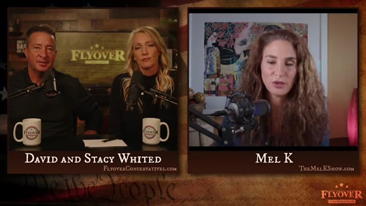 MEL K ON FLYOVER CONSERVATIVE EYES WIDE OPEN~ THE POST PLAN EXPOSED