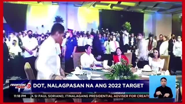 DOT, nalagpasan na ang2022 target