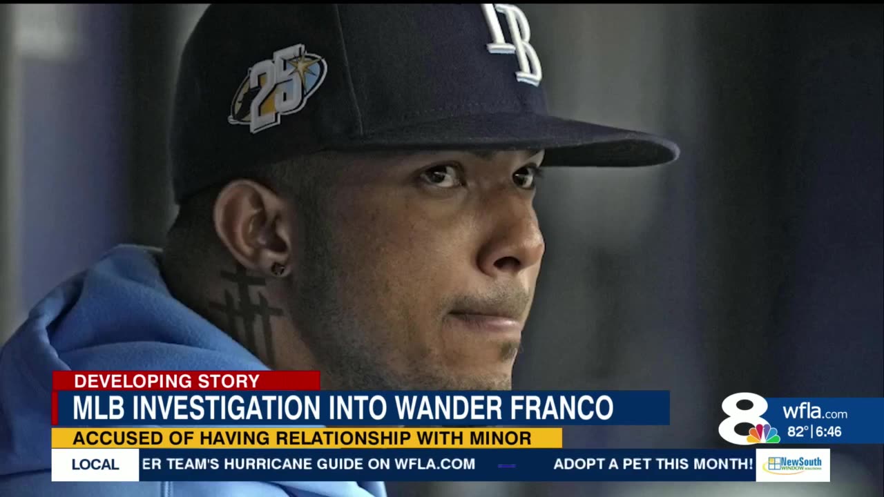 MLB looking into social media posts involving Rays shortstop Wander Franco