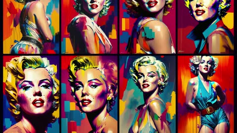 MARILYN MONROE | IN COLOR [4K]