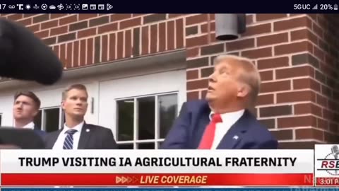 Trump the Athlete Iowa Sept 2023