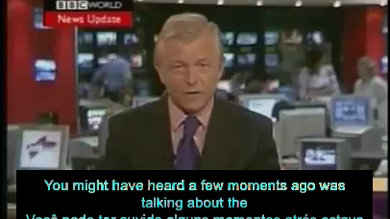 Em 11 de setembro, a repórter da BBC Jane Standley foi vista relatando o colapso do WTC 7