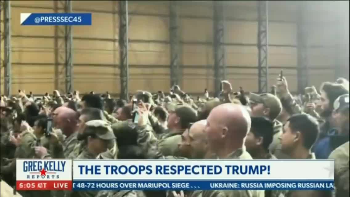 The Military Loves President Trump and Hates Joe Biden