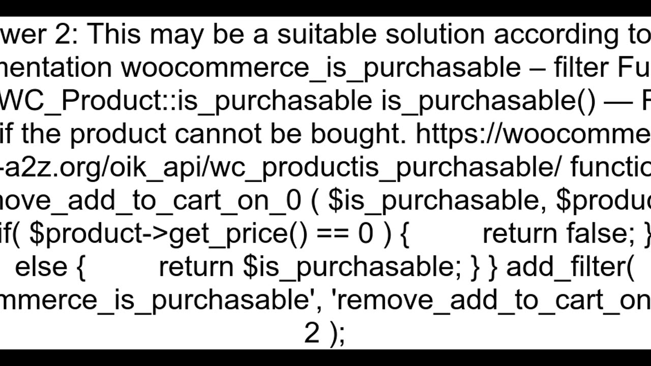 Hide quotAdd to cartquot button when the product price is zero