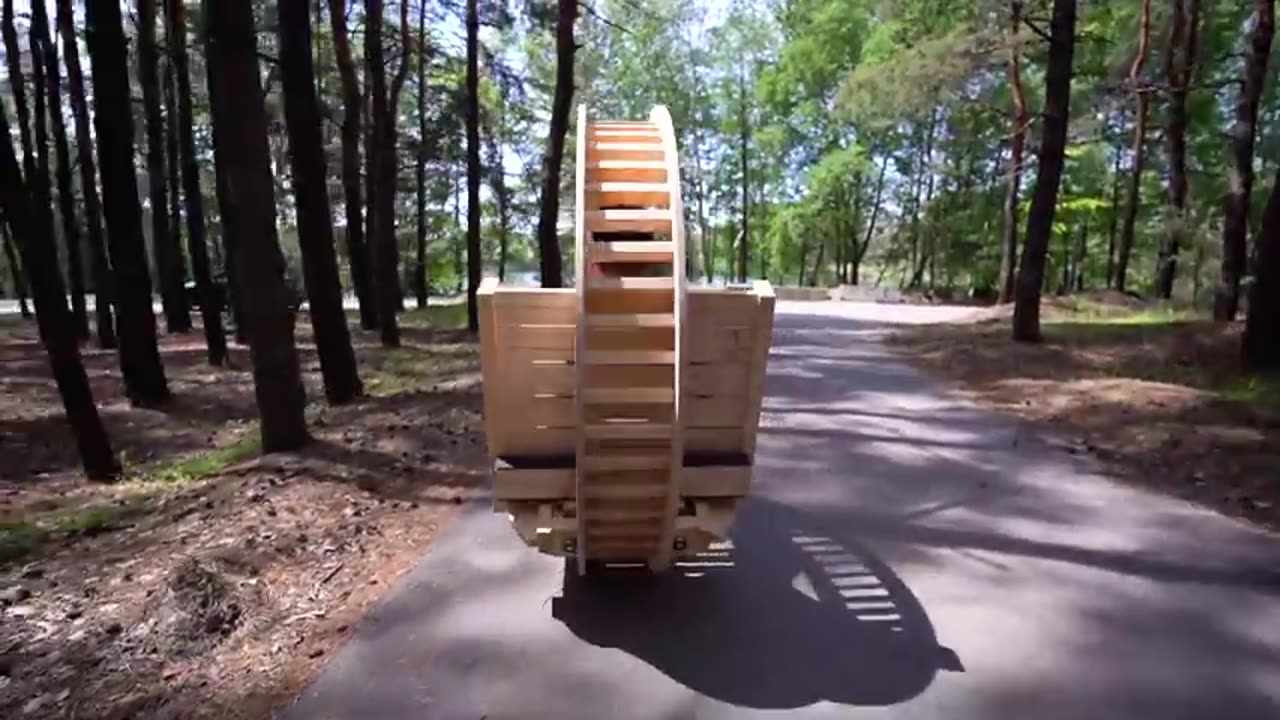 Roller making with wood