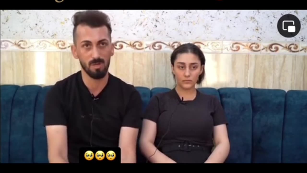 1st interview of bride & groom Iraq wedding fire accident