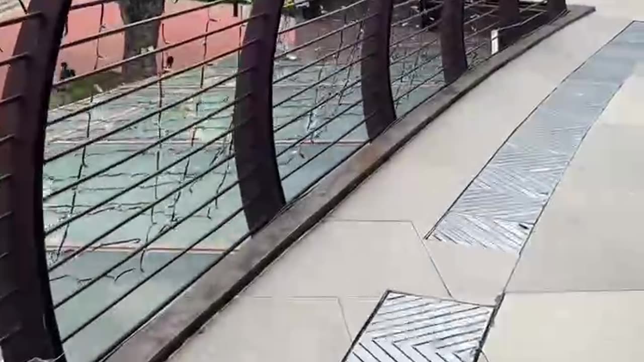Roaming around outside the mall…..