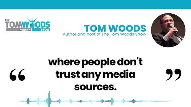 Peter Rex and Tom Woods - No One Believes the Media