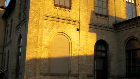 Järnvägsstationen (nerlagd) på Österleden. Landskrona 22 Nov. 2012