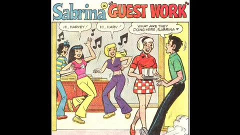 Newbie's Perspective Sabrina 70s Comic Issue 35 Review