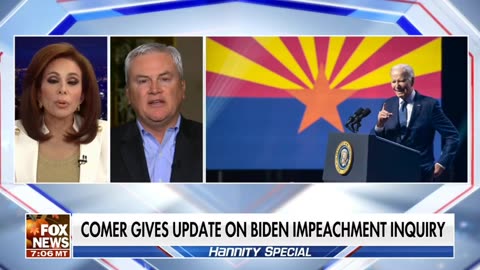 Rep James Comer: Biden Corruption Led To Many Smoking Guns!!