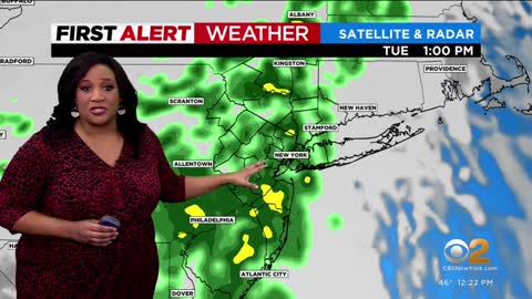 First Alert Weather Tracking rain Tuesday