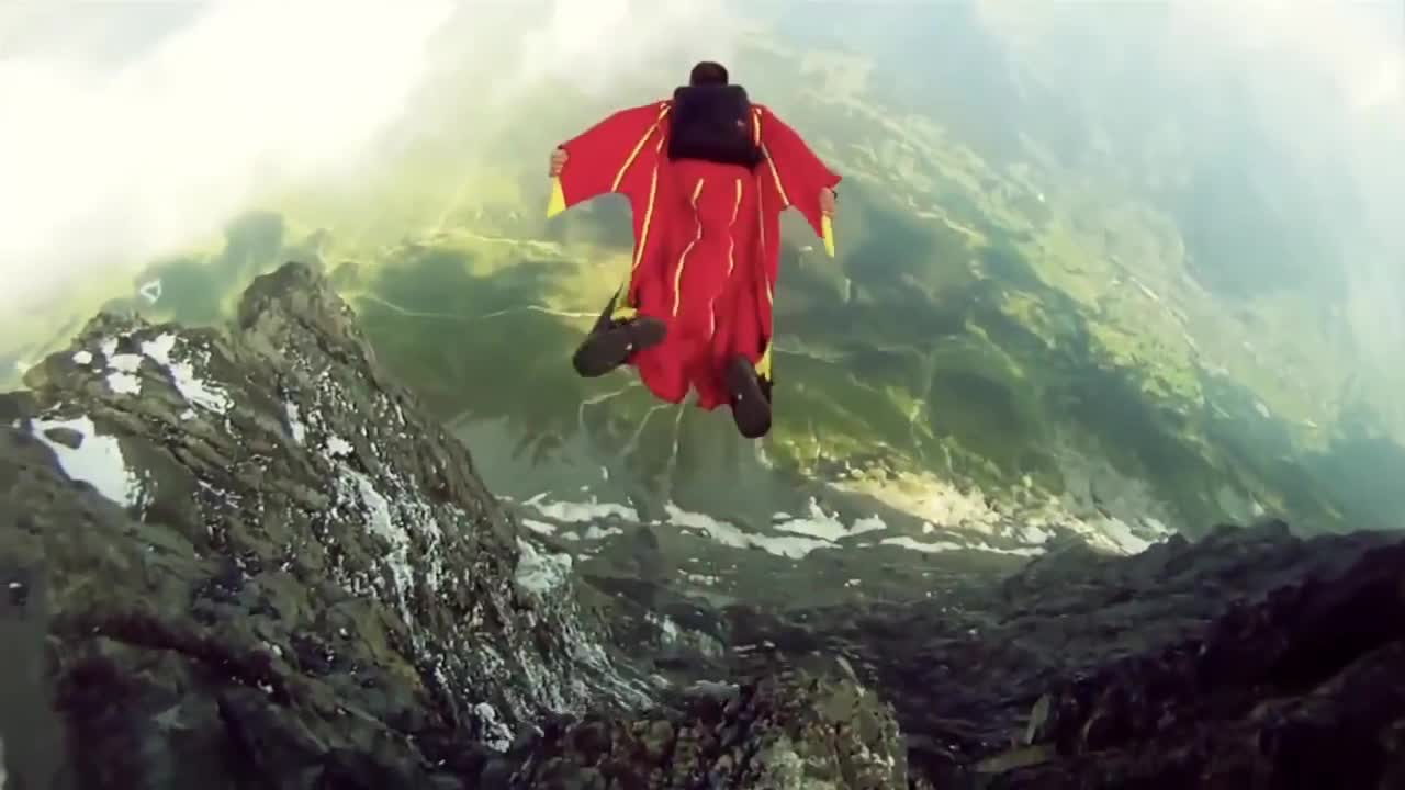 Wingsuit Proximity Flying BASE Jumping Compilation-9