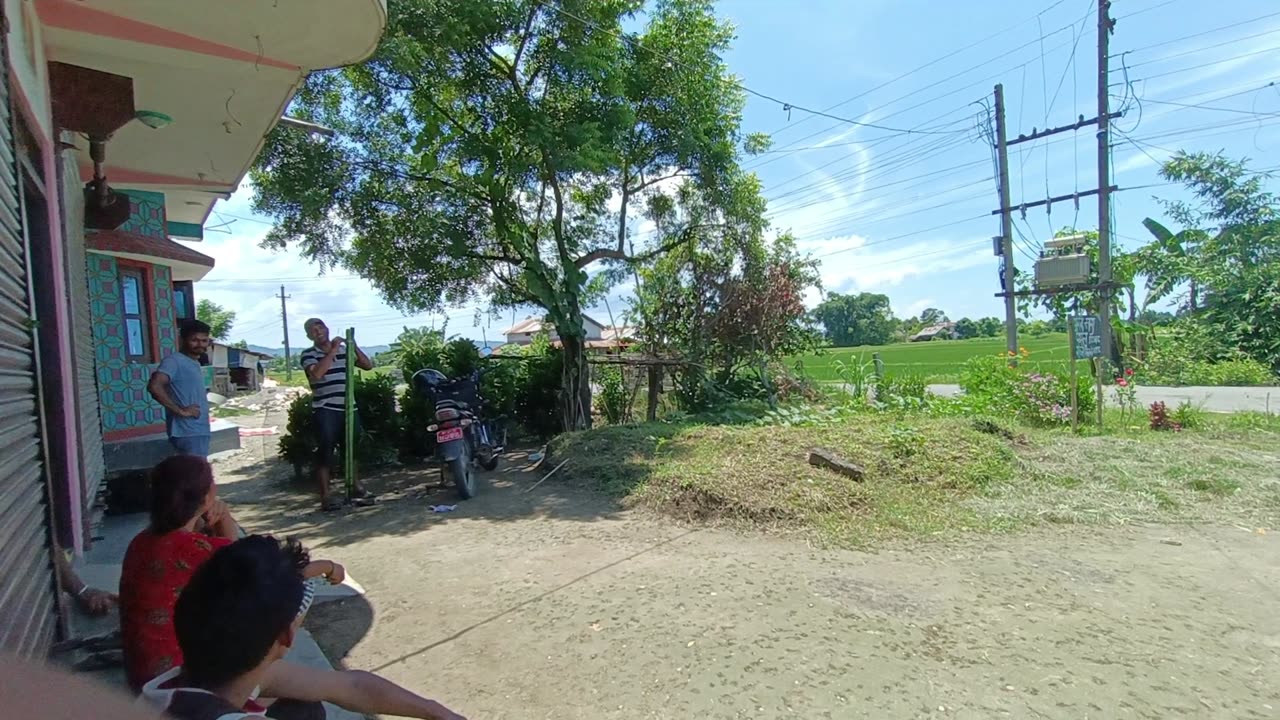 Changing High Voltage Transformer in Nepal