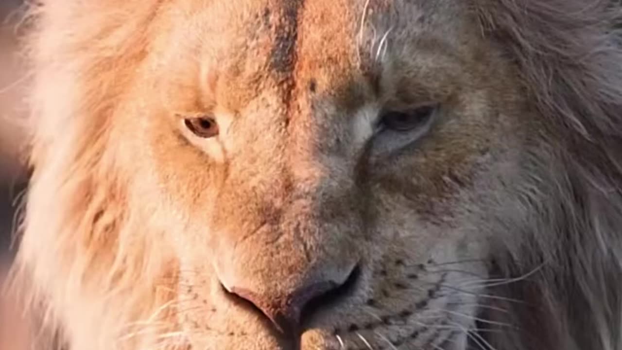 The one who keeps fear in the hearts of people even after being in a cage is a lion👑👑👑❤️❤️❤️