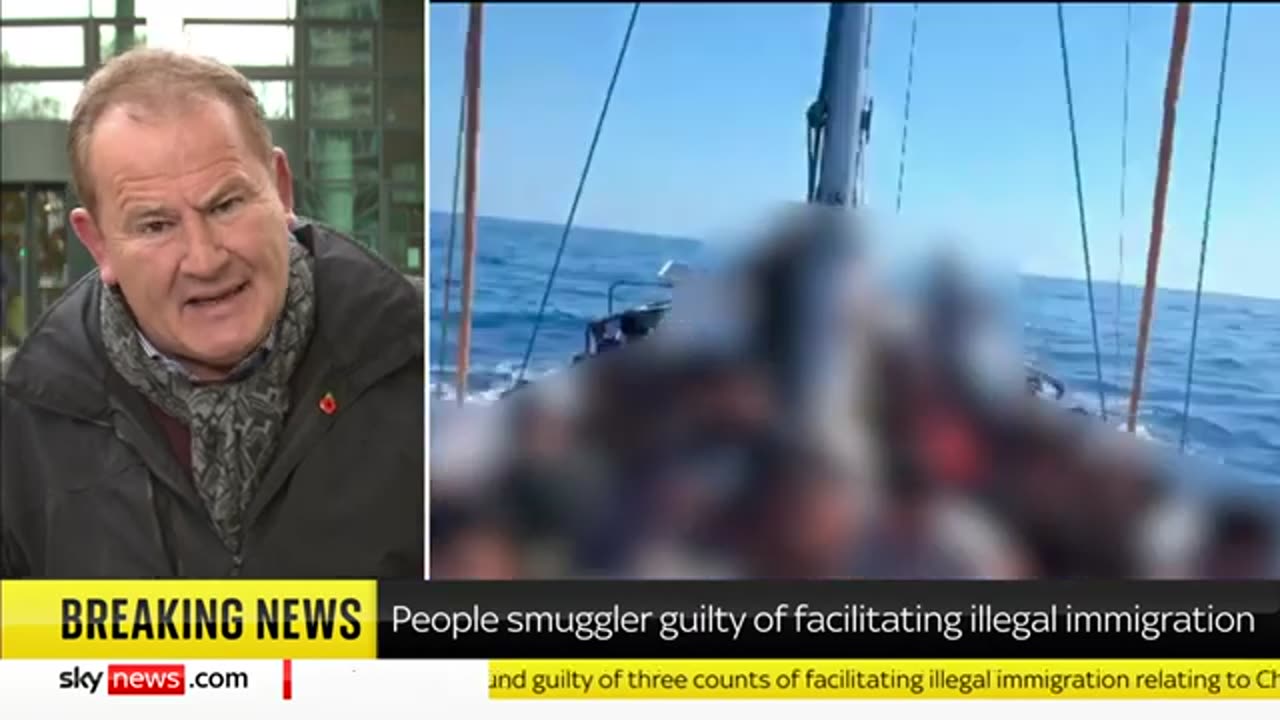 Iranian man described as 'the best smuggler' convicted after helping migrants cross Channel