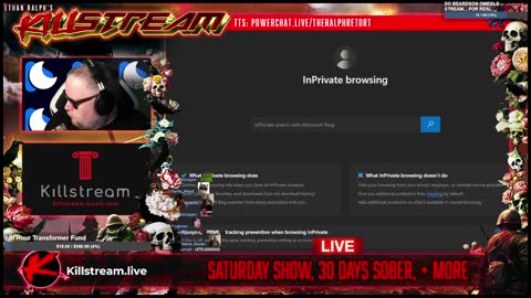KILLSTREAM: SATURDAY SHOW, 30 DAYS SOBER, + MORE