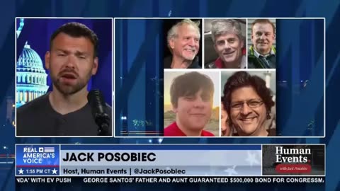 Jack Posobiec honors those who were lost on the Titanic submersible and says