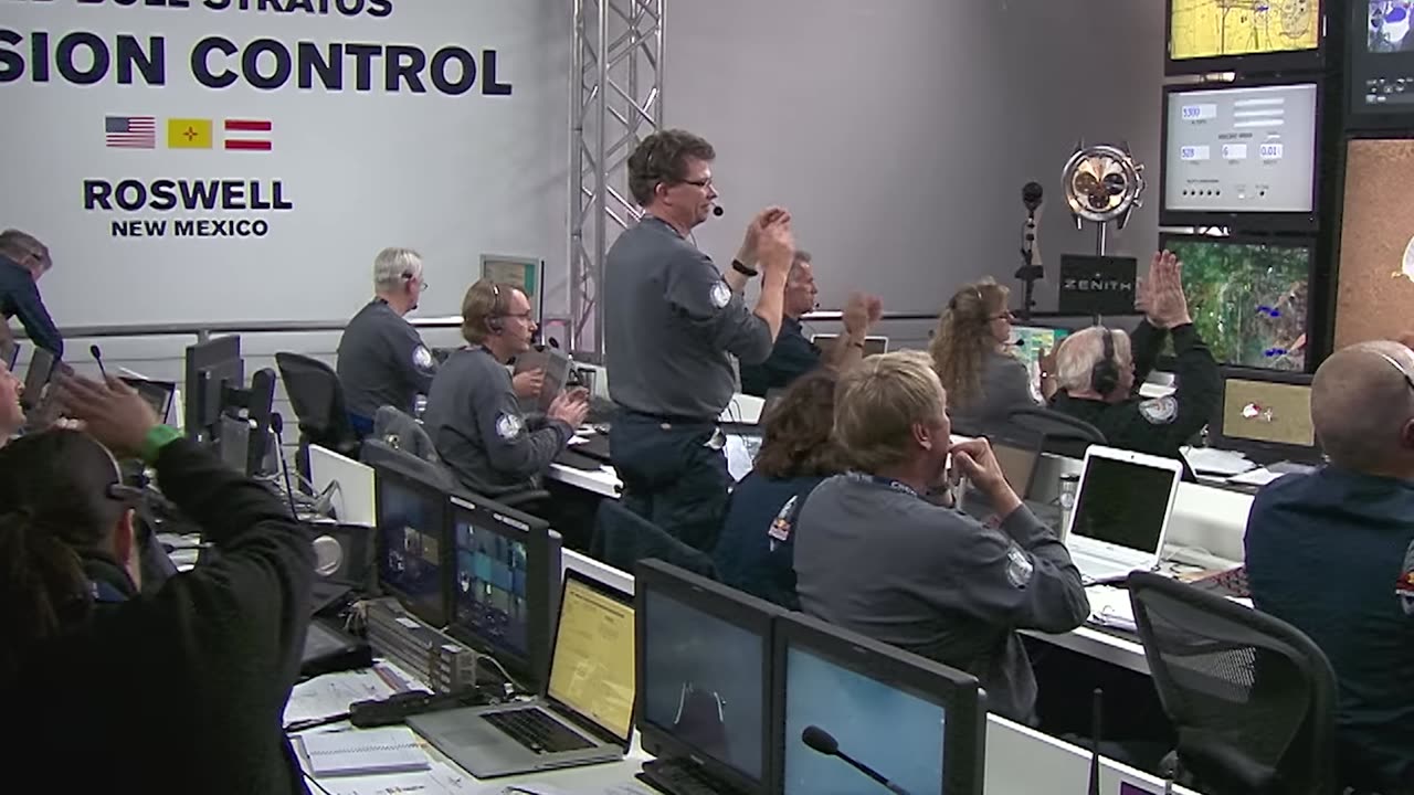 Jumped from space ( world record supersonic freefall)