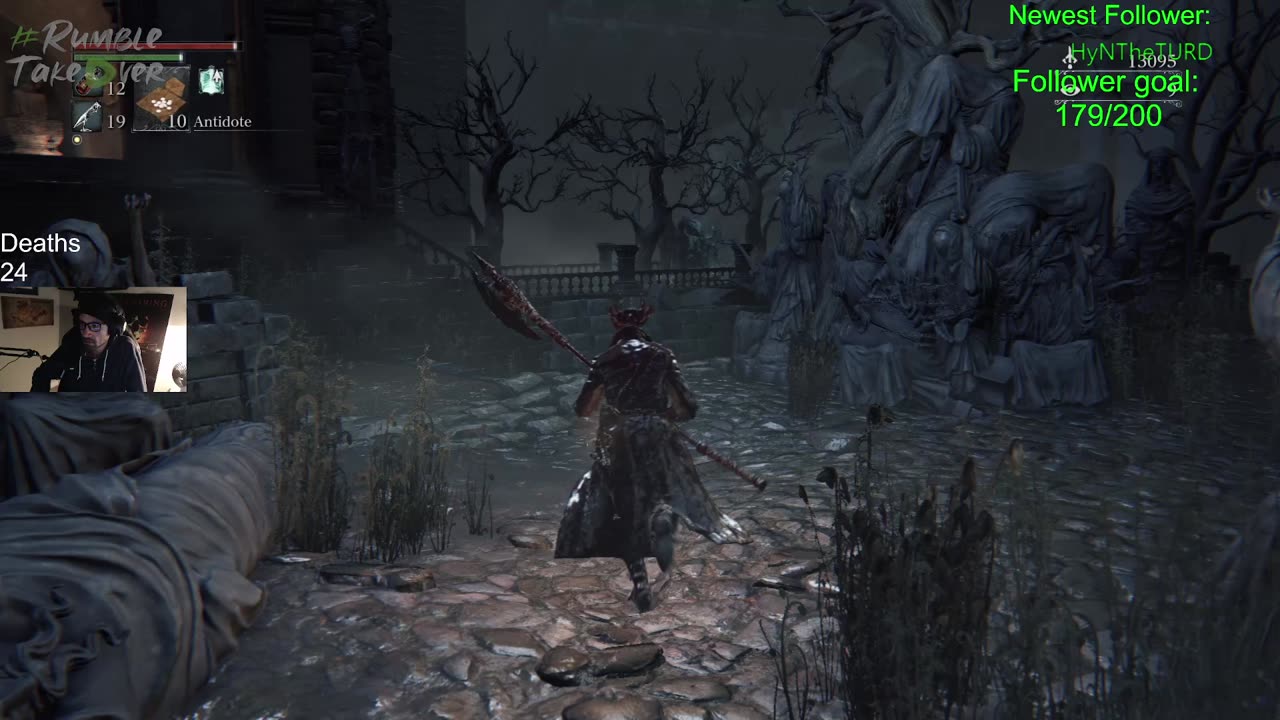 Bloodborne 1st playthrough series - Episode 2. The bald hunter returns