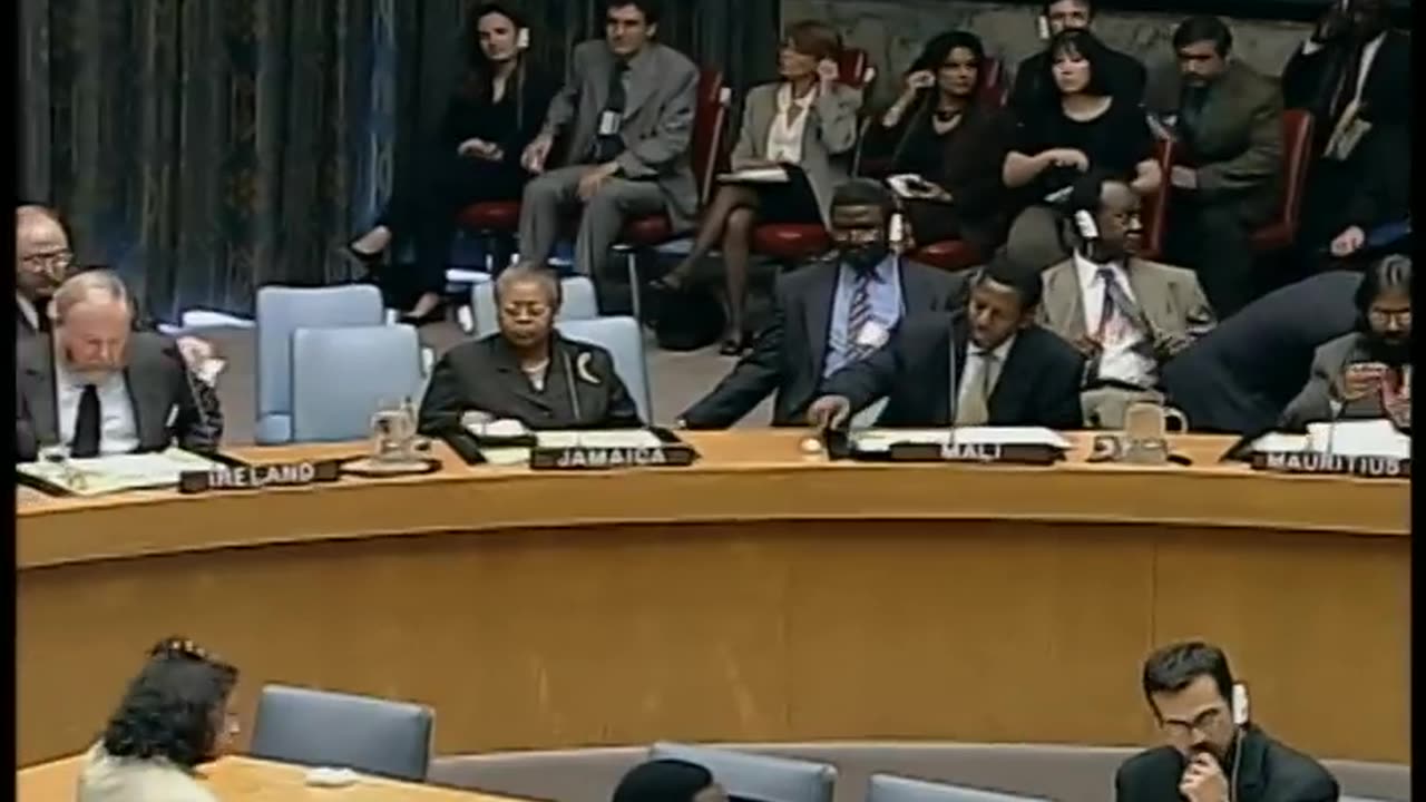 11 September 2001 // UNITED NATIONS Reacts to Tragedy [Archival footage]