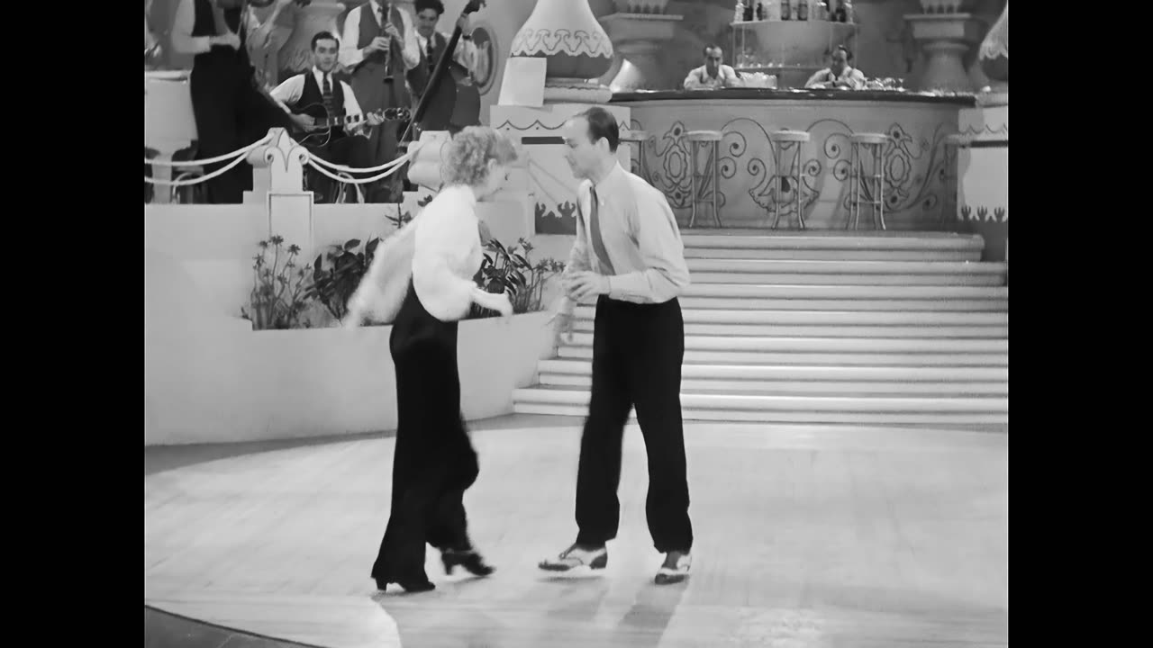 Fred Astaire & Ginger Rogers Roberta 1935 Too Hot to Handle remastered 4k