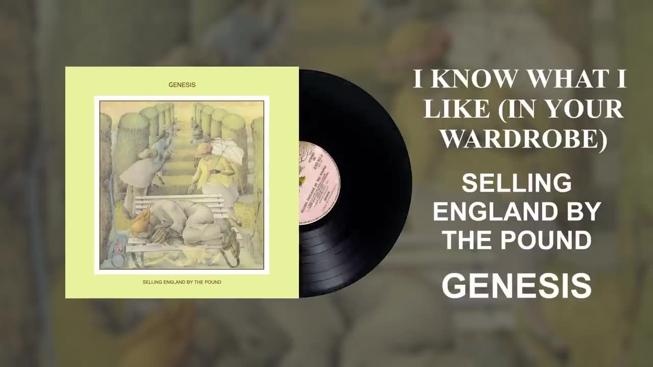 Genesis - I Know What I Like (In Your Wardrobe) [Official Audio]