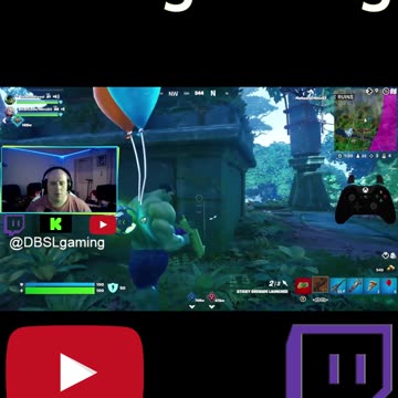 Balloons and sticky grenade launcher