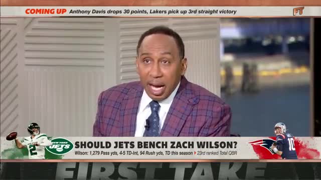 Stephen A.- Zach Wilson is TRASH! 🚮 - First Take