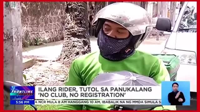 Ilang rider, tutol sapanukalang 'no club, no registration'