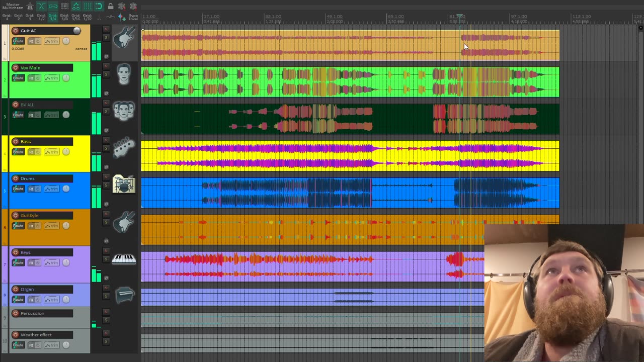 Remix comp and mix breakdown for "Copenhagen Time"