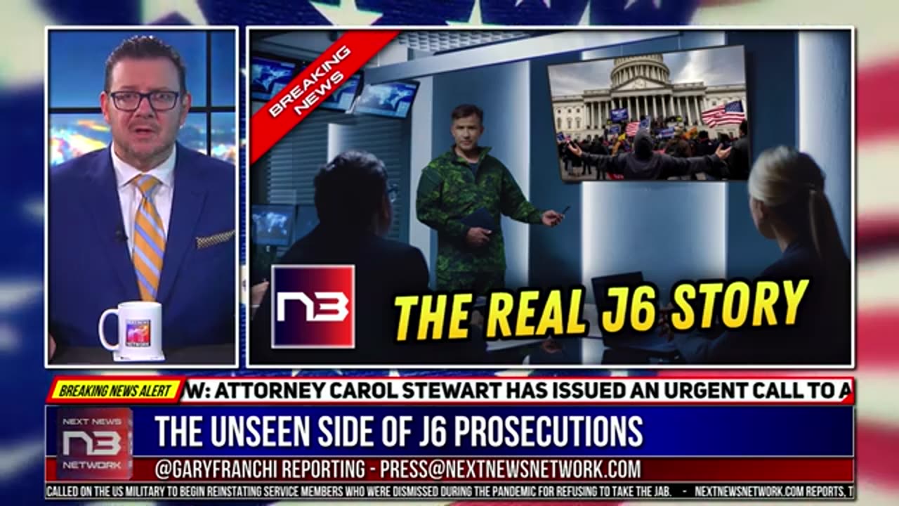 Next News Network THE REAL JAN 6 STORY UNMASKING DOJ'S UNLAWFUL TACTICS