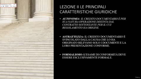 La lettera di credito il credito documentario. Le principali caratteristiche giuridiche.