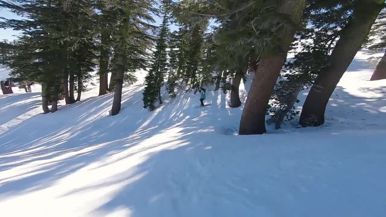 Skiing The STEEPEST Runs At Palisades Tahoe