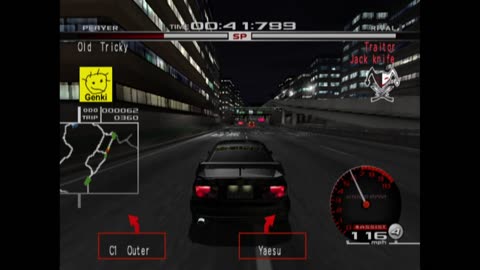 Tokyo Xtreme Racer 0 (PS2) Nights 1 and 2