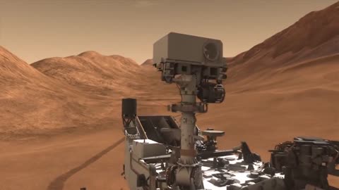 Mars Science Laboratory Curiosity Rover Animation