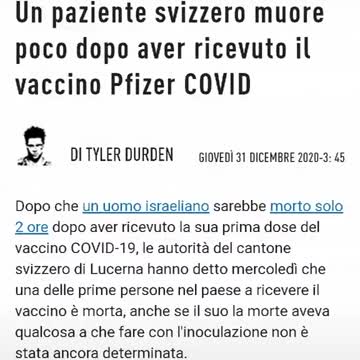 IL VACCINO HA LICENZA DI UCCIDERE