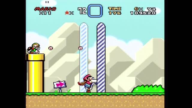 Super Mario World Two-Player Playthrough (Actual SNES Capture) - Valley of Bowser + Special World