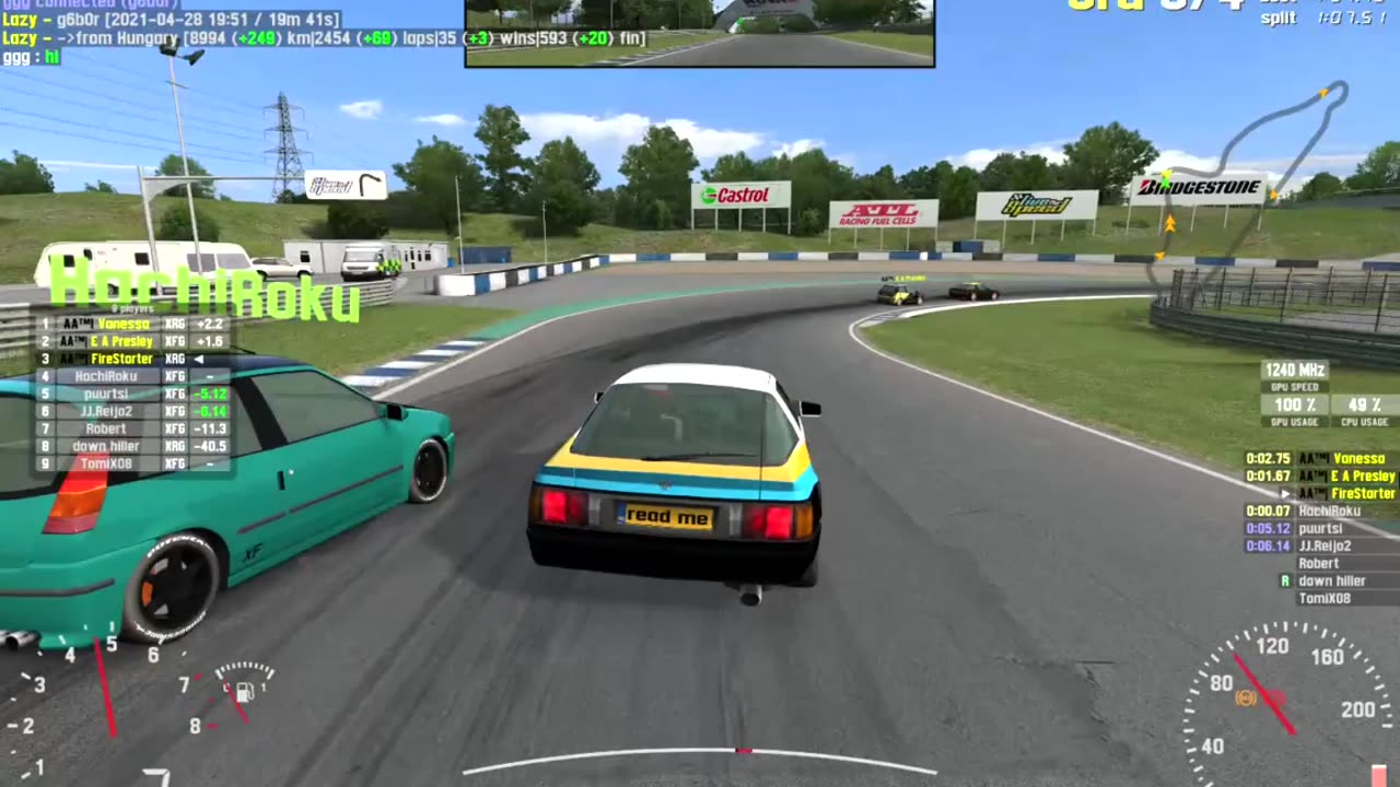 Live For Speed Close racing