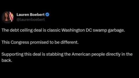 Lauren Boebert - DC swamp garbage