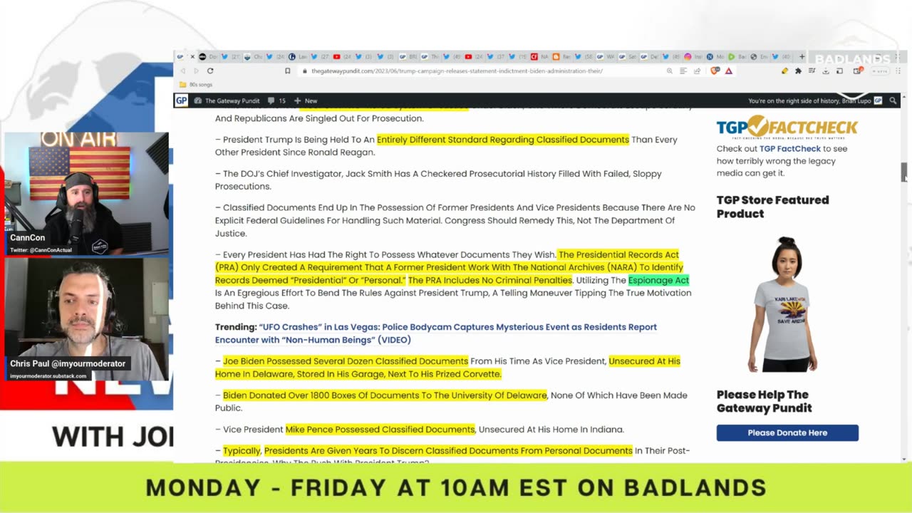 Badlands Daily 6/9/23 - Fri 10:00 AM ET -