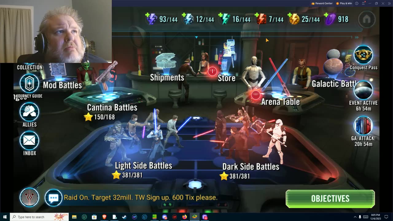 Star Wars Galaxy of Heroes F2P Day 212