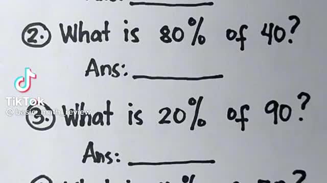 A1 BASIC MATH REVIEW FOR YOU
