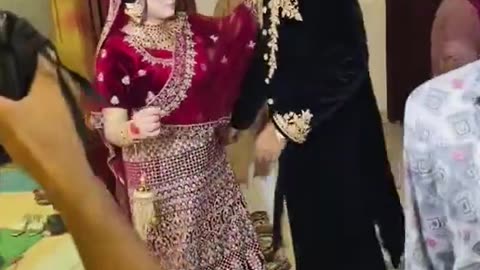 wedding of a couple