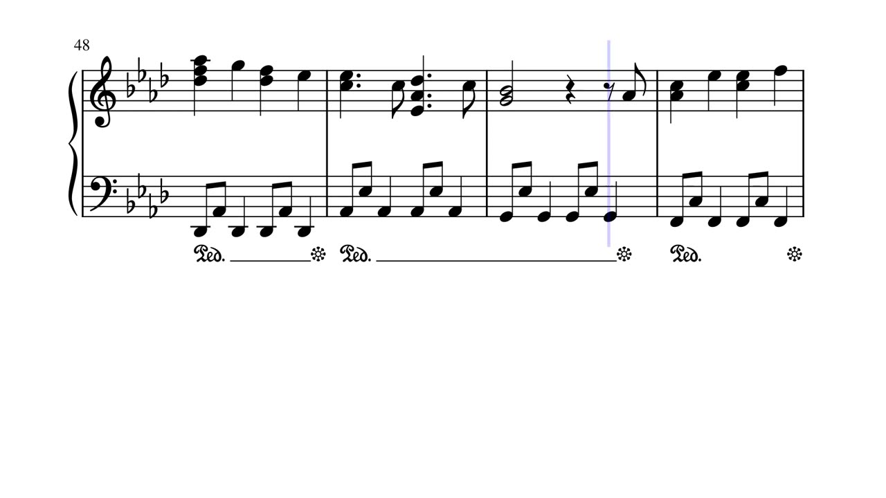 Radwimps - 夢灯籠 Dream Lantern (Piano Solo sheet music, Noten, partition, partitura, spartiti)